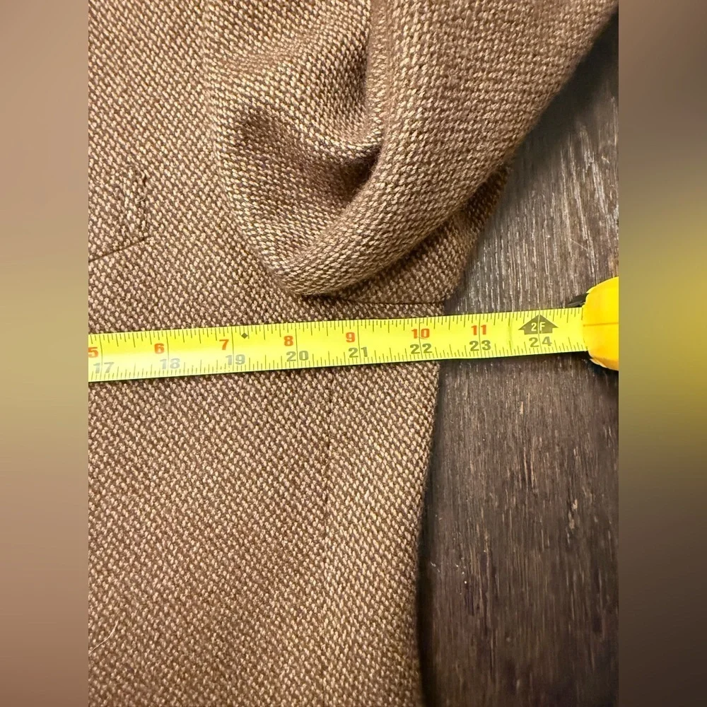 Vintage Polo by Ralph Lauren Plaid Wool Blazer- Made in Italy